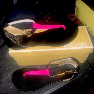 Michael kors Bridget thong shoes